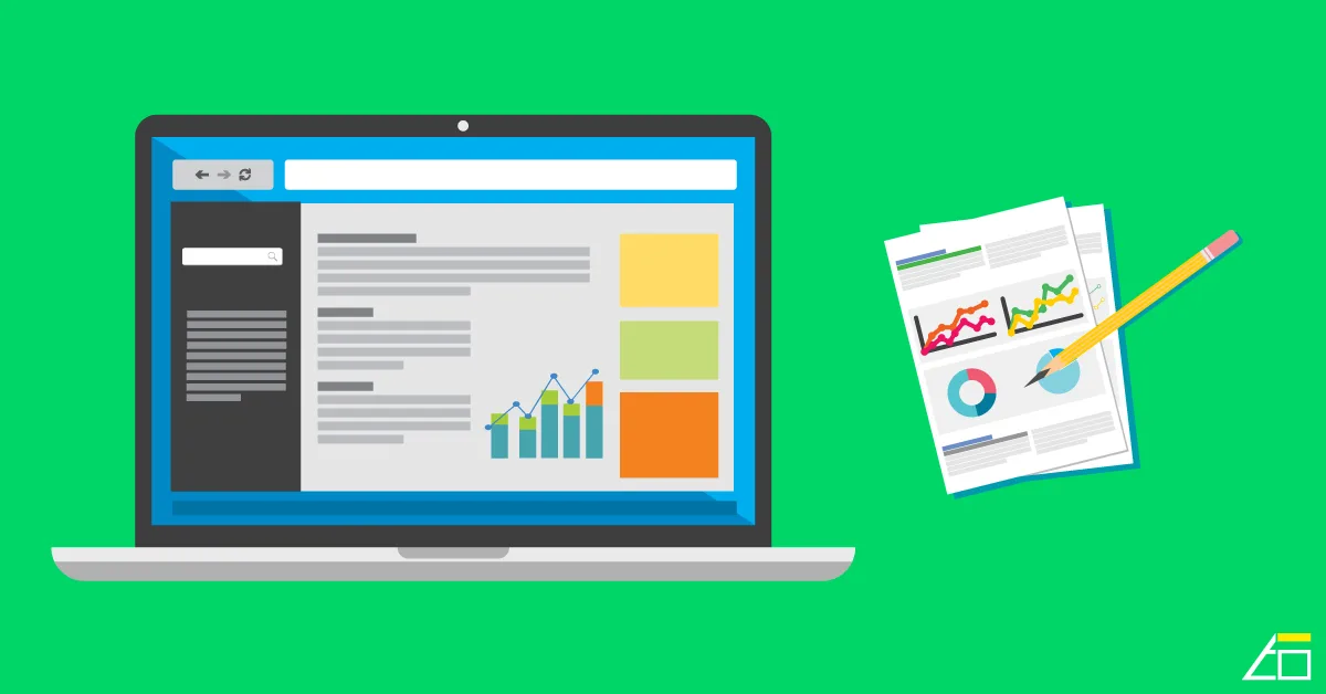 Illustration of planning and producing digital content.