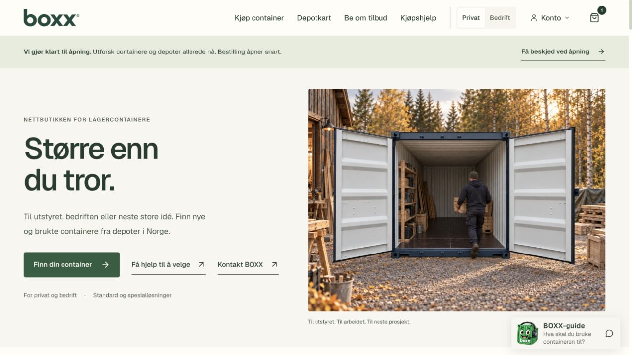 Boxx’s published website